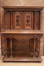 Renaissance style Credenza in Walnut, France 19th century