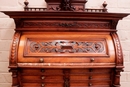 Renaissance style Cabinet in Walnut, germany 19th century