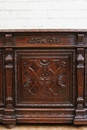 Renaissance style Desk in Oak, France 19th century