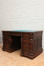 Renaissance style Desk in Oak, France 19th century