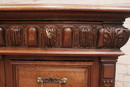 Renaissance style Desk in Walnut, France 19th century