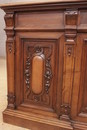 Renaissance style Desk in Walnut, France 19th century