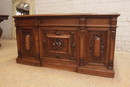 Renaissance style Desk in Walnut, France 19th century