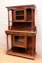 Renaissance style Display cabinet in Walnut, France 19th century