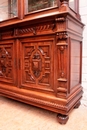 Renaissance style Display cabinet in Walnut, France 19th century