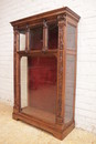 Renaissance style Display cabinet in Walnut, France 1900