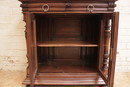 Renaissance style Display cabinet in Walnut, France 19th century