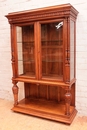 Renaissance style Display cabinet in Walnut, France 19th century