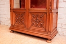 Renaissance style Display cabinet in Walnut, France 19th century