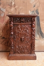 Renaissance style End table in Oak, France 19th century