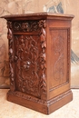 Renaissance style End table in Oak, France 19th century