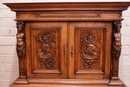 Renaissance style Cabinet in Walnut, France 19th century