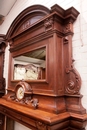 Renaissance style Fire mantel in Oak, France 19th century