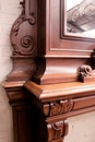 Renaissance style Fire mantel in Oak, France 19th century