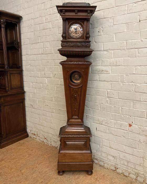 Renaissance grandfathers clock in oak