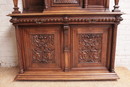 Renaissance style Cabinet in Walnut, France 19th century