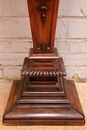 Renaissance style Pedestal in Walnut, France 19th century