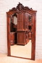 Renaissance style Mirror in Walnut, France 19th century