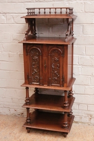 Renaissance music cabinet in walnut