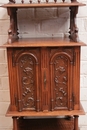 Renaissance style Music cabinet in Walnut, France 19th century