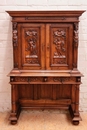 Renaissance style Secretay desk/cabinet in Walnut, France 19th century