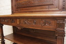 Renaissance style Server in Walnut, France 19th century