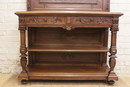Renaissance style Server in Walnut, France 19th century