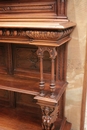 Renaissance style Server in Walnut, France 19th century