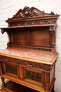 Renaissance style Server in Walnut, France 19th century