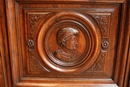 Renaissance style Side board in Oak, France 19th century