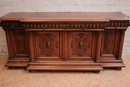 Renaissance style Sideboard in Walnut, France 19th century