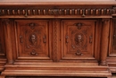 Renaissance style Sideboard in Walnut, France 19th century