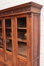 Renaissance style Bookcase in Walnut, France 19th century