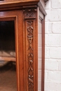 Renaissance style Bookcase in Walnut, France 19th century