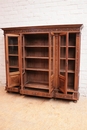 Renaissance style Bookcase in Walnut, France 19th century