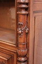 Renaissance style Bookcase in Walnut, France 19th century