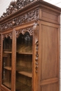 Renaissance style Bookcase in Walnut, France 19th century