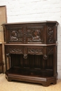 Renaissance style Cabinet in Oak, France 19th century