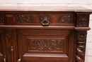 Renaissance style Cabinet in Oak, Belgium 1900