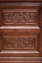 Renaissance style Cabinet in Oak, Belgium 1900