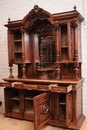 Renaissance style Cabinet in Walnut, France 19th century