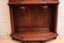 Renaissance style Cabinet in Walnut, France 19th century