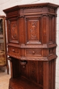 Renaissance style Cabinet in Walnut, France 19th century