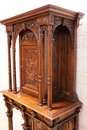Renaissance style Cabinet in Walnut, France 19th century