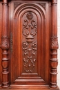 Renaissance style Cabinet in Walnut, France 19th century