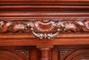 Renaissance style Cabinet in Walnut, France 19th century