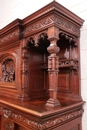 Renaissance style Cabinet in Walnut, France 19th century