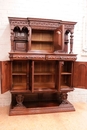 Renaissance style Cabinet in Walnut, France 19th century