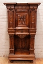 Renaissance style Cabinet in Walnut, France 19th century