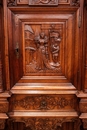 Renaissance style Cabinet in Walnut, France 19th century